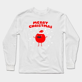 Funny Santa Claus - Merry Christmas Long Sleeve T-Shirt